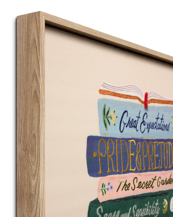 Book Club Multi 2'7"x2'7" Wall Art